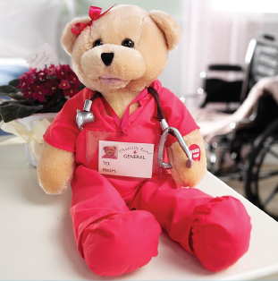 Nurse Bear Gift For Mom When Sick