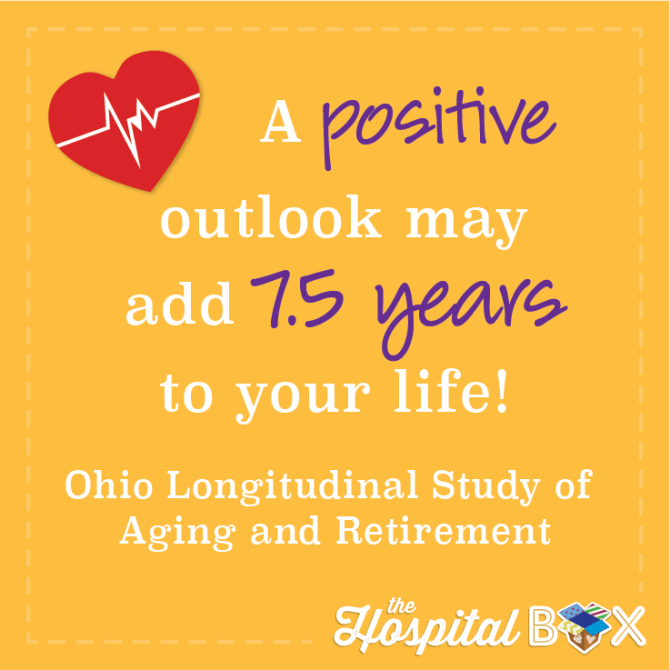 A Positive Outlook May Add 7.5 Years To Your Life!